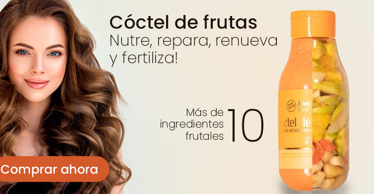 Cóctel de frutas nutre repara y fertiliza vía natural